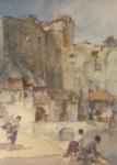 sir william russell flint, Beyond the Walls, limited edition print