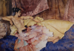 sir william russell flint Model for Elegance limited edition print
