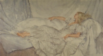sir william russell flint the Silver and White, limited edition print