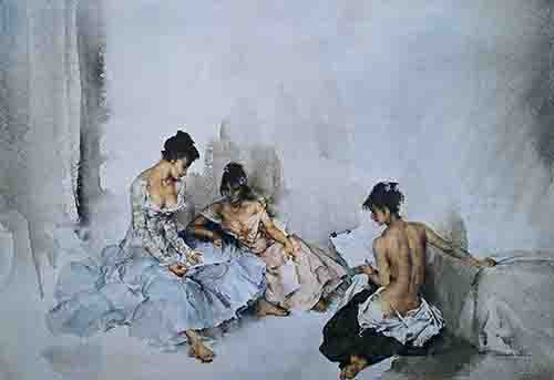russell flint, act II scene I russell flint, act II scene I