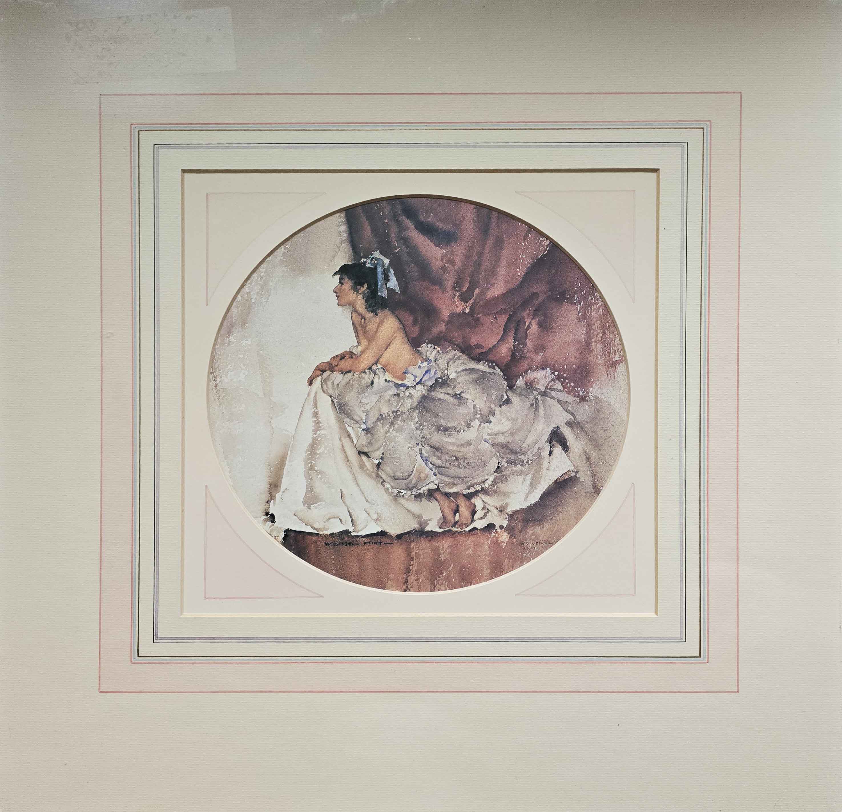 russell flint amanda, print