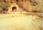 sir william russell flint  The Boathouse print