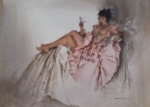 russell flint, The Book of Poems, limited edition print russell flint, The Book of Poems, limited edition print