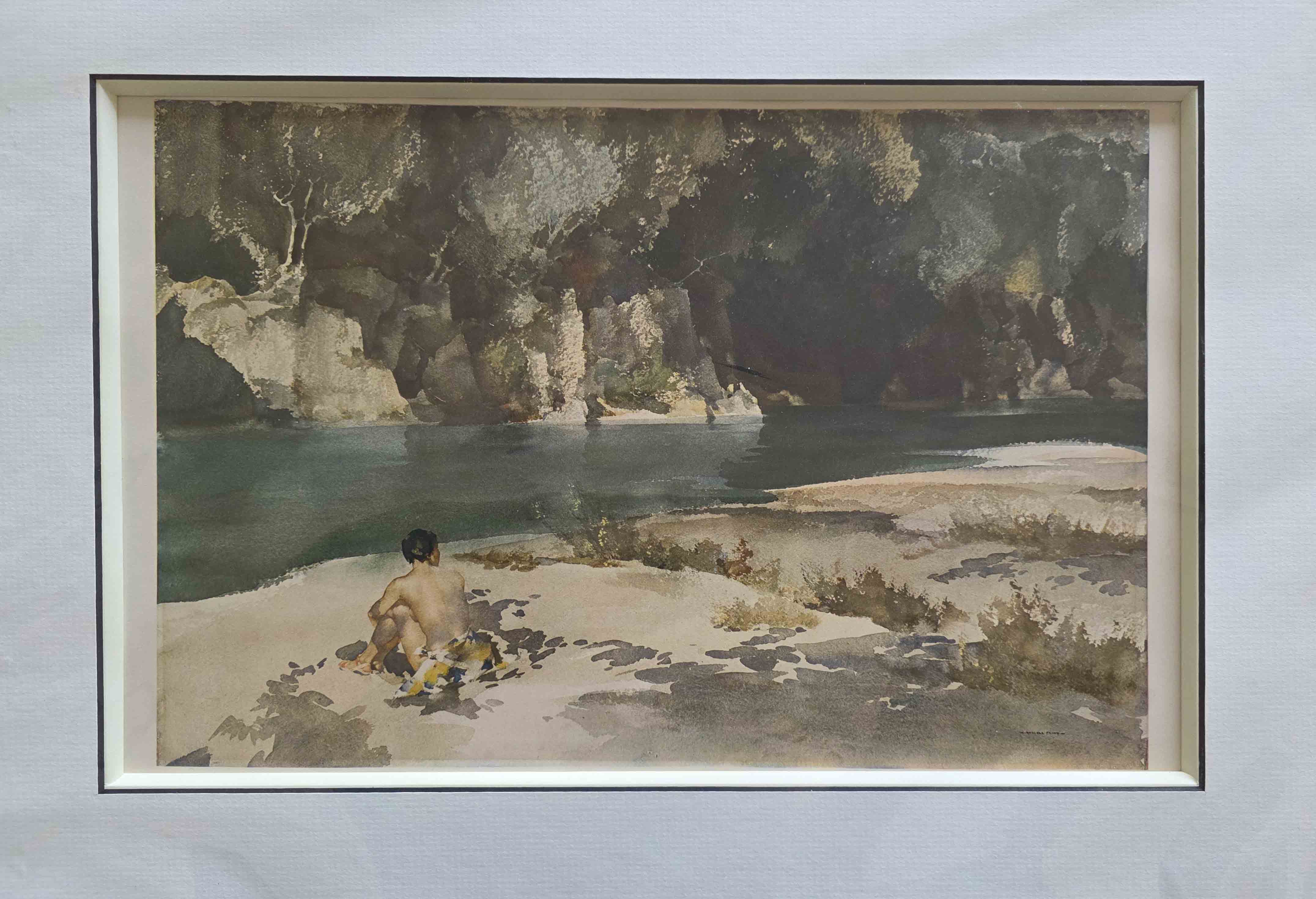 russell flint, the ardeche
