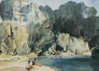 sir william russell flint, unknown, calendar-print