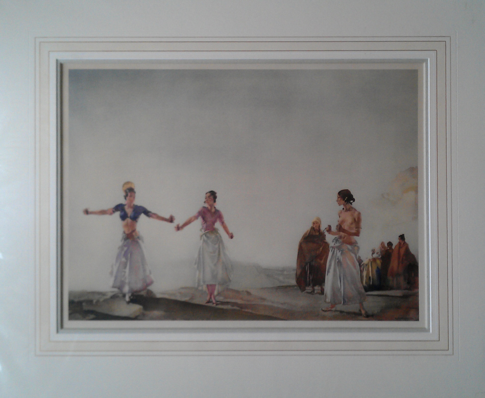 russell flint castanets print