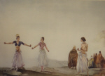 sir william russell flint castanets signed limited edition print