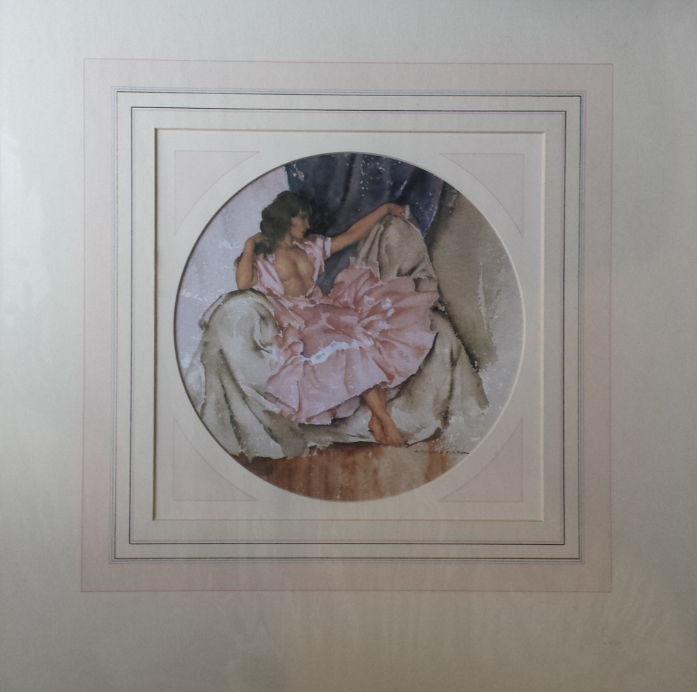 russell flint Cecilia  print, limited edition print