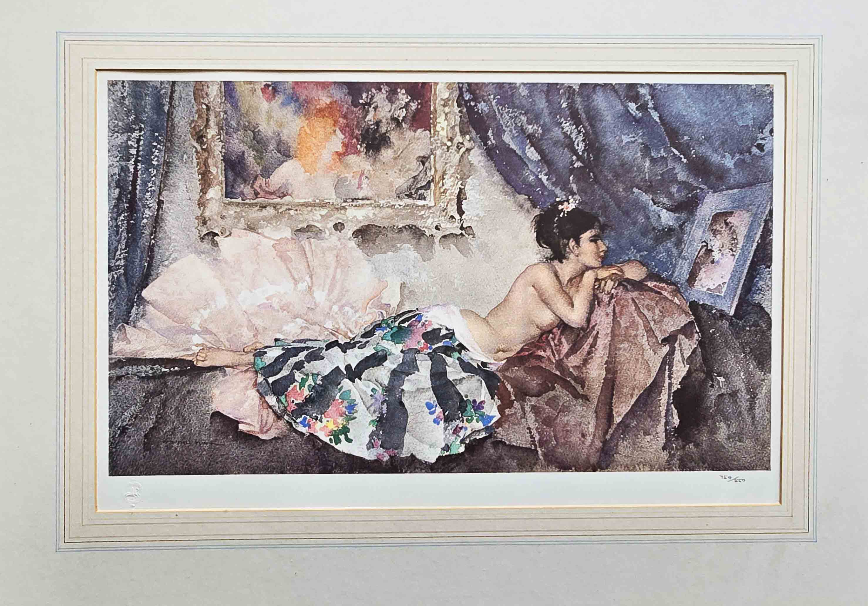 russell flint, corisande, print