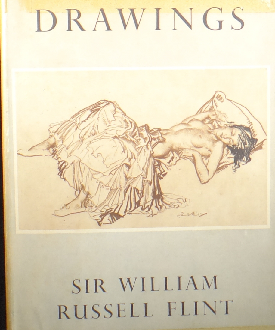 drawings book, front, sir william russell flint