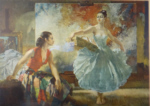 russell flint, eve and yasmin