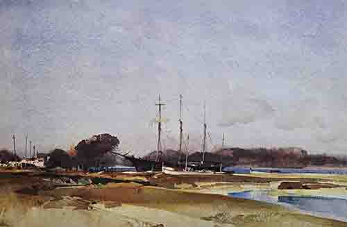 russell flint, Francis and Jane at Birdham russell flint, Francis and Jane at Birdham, limited edition print