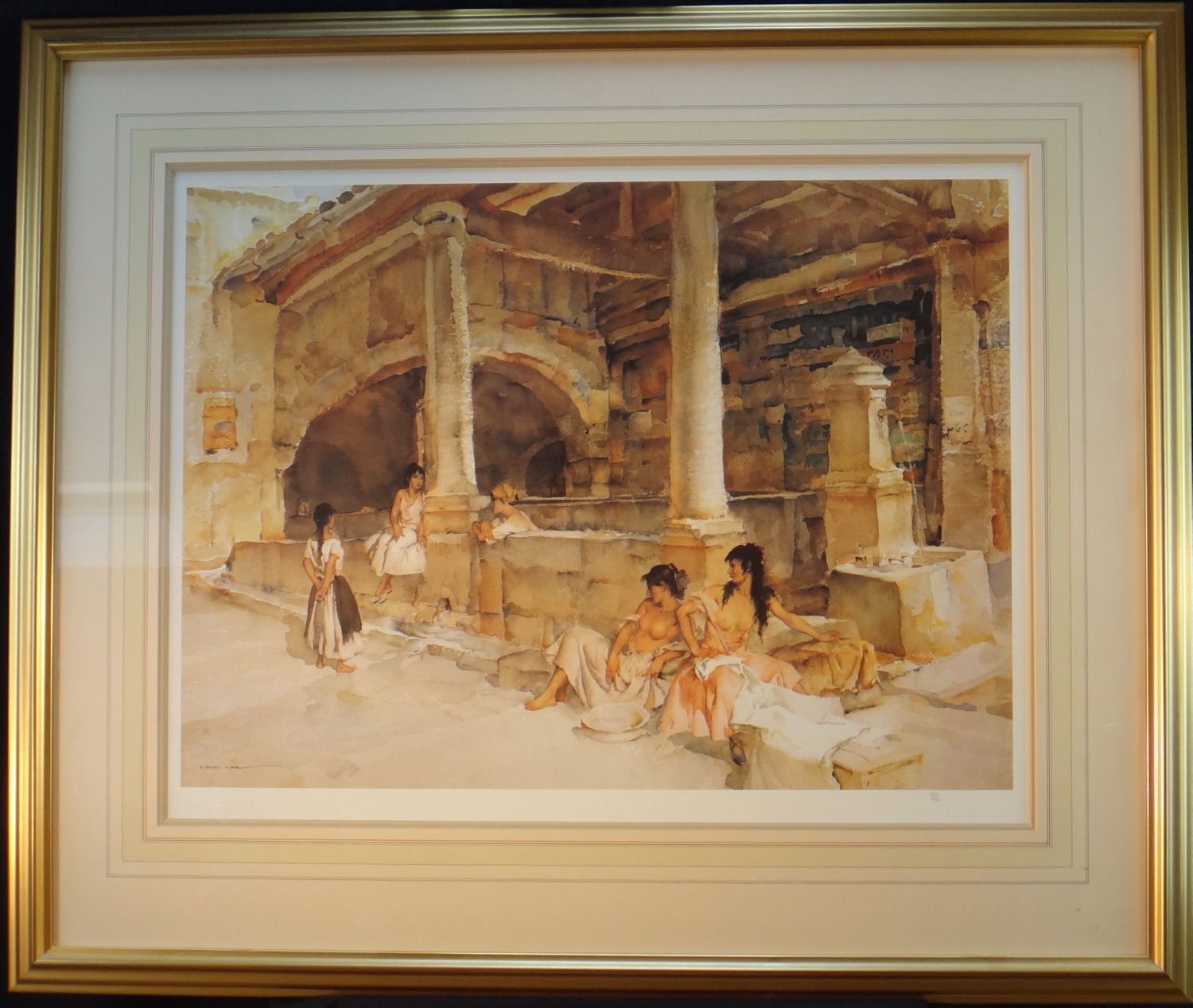 limited edition print, Gossip St. Jeanne, sir william russell flint