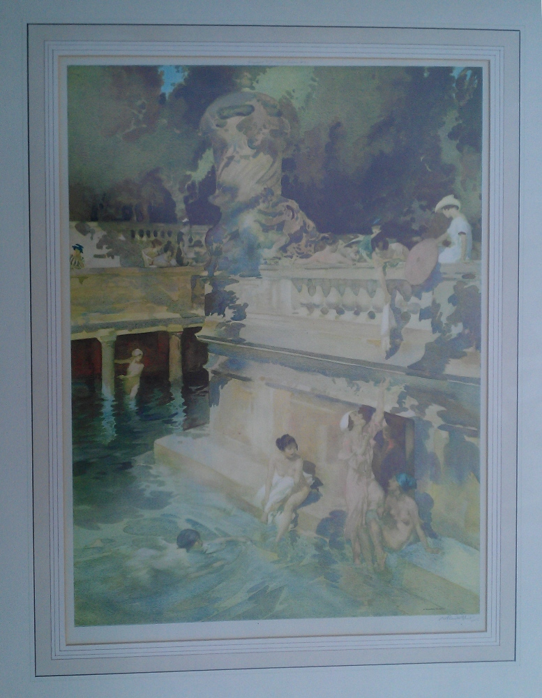 russell flint The Hedonists russell flint The Hedonists