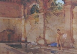 sir william russell flint In classic Provence