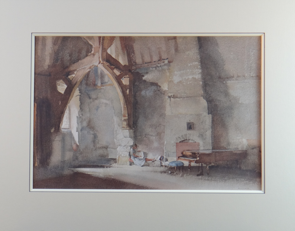 sir william russell flint, Interior at Chichester