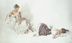 russell flint, Jesse and Jemima, print russell flint, Jesse and Jemima, limited edition print