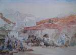 russell flint, The Dos Cabreras, print