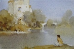 sir william russell flint Mill St. Martin d'Ardeche calendar print