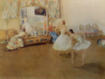 russell flint, Mirror of the Ballet