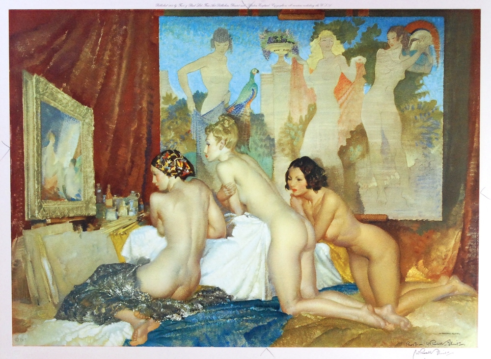 russell flint Models for Goddesses russell flint Models for Goddesses