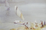 sir william russell flint Nile Ferry calendar print