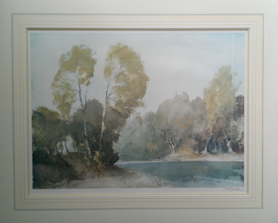 russell flint october morning on the baise print