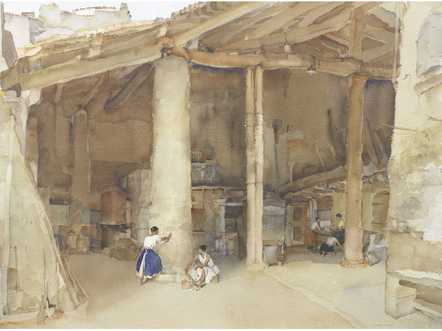 vauvenay, france, painting