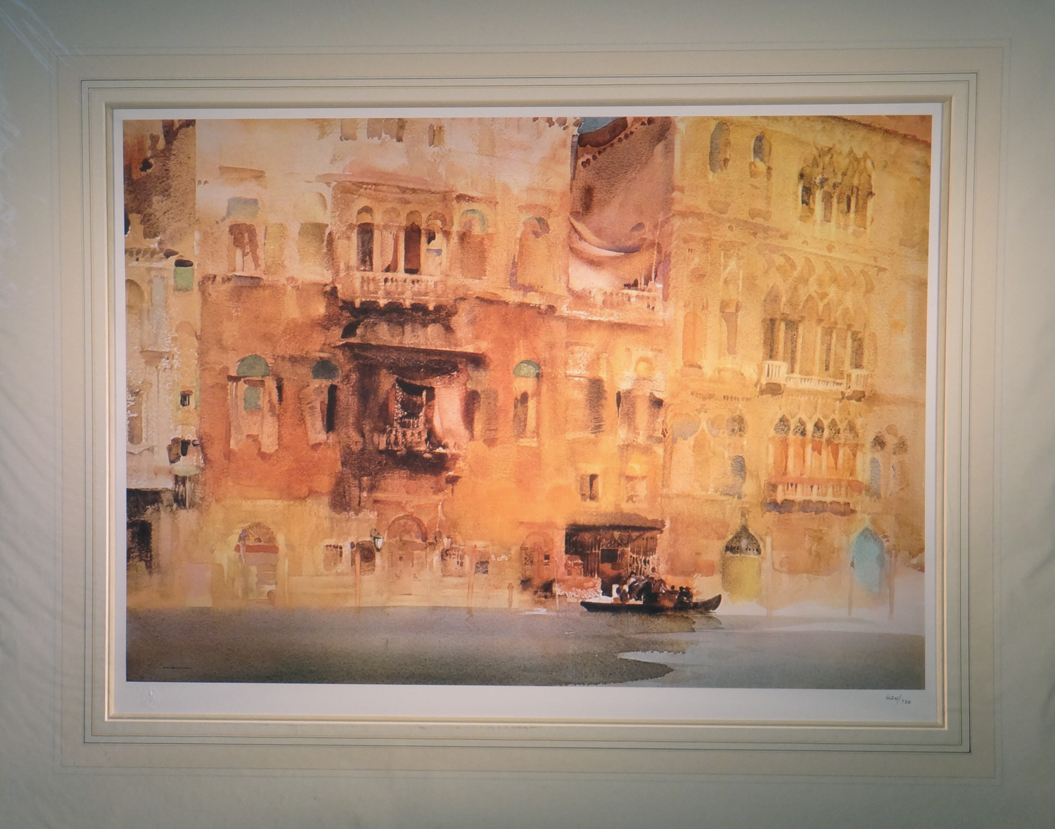 limited edition print, Palazzo on the Grand Canal, sir william russell flint