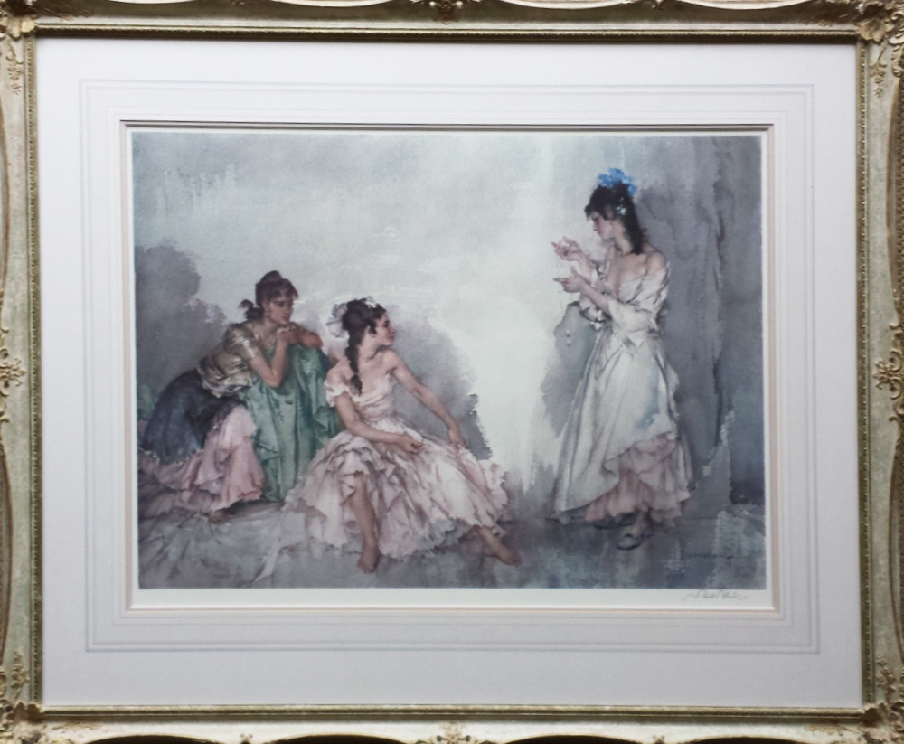 limited edition print, pendant, sir william russell flint