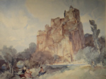 sir william russell flint, picnic at la roche, limited edition print