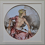 russell flint, Ray as madame du Barry, print