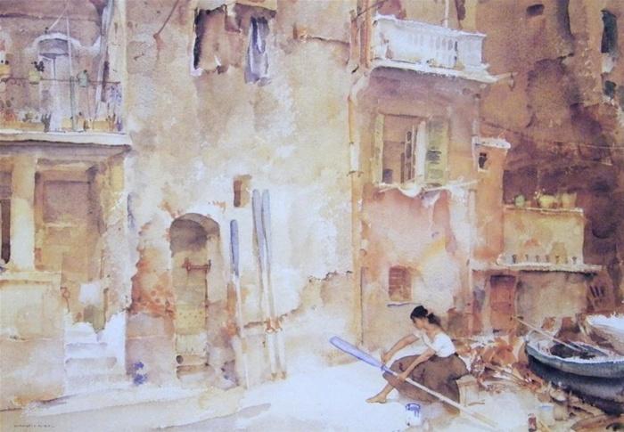 sir william russell flint repaintingoarblades print