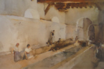 russell flint ripples and chatter, print
