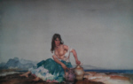 sir william russell flint Sara signed limited edition print