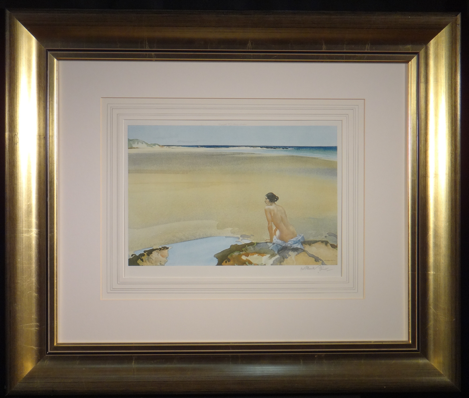 signed limited edition print, Araminta, sir william russell flint