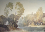 sir william russell flint October morning on the Baise signed limited edition print