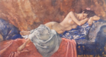 russell flint Reclining Nude II 