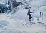 sir russell flint, Snow, limited, print sir russell flint, Snow, print