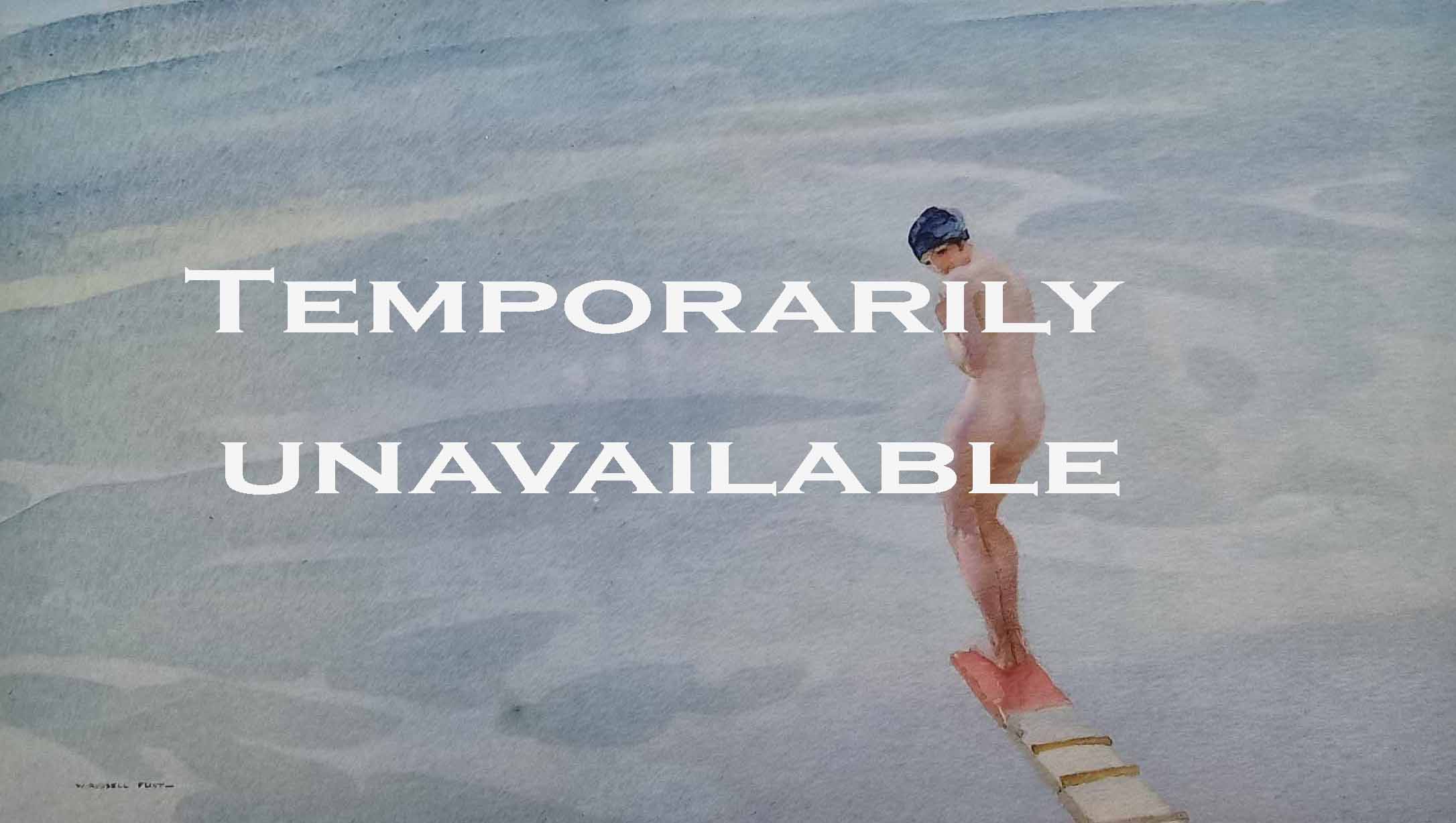 russell flint The Springboard, signed print russell flint The Springboard