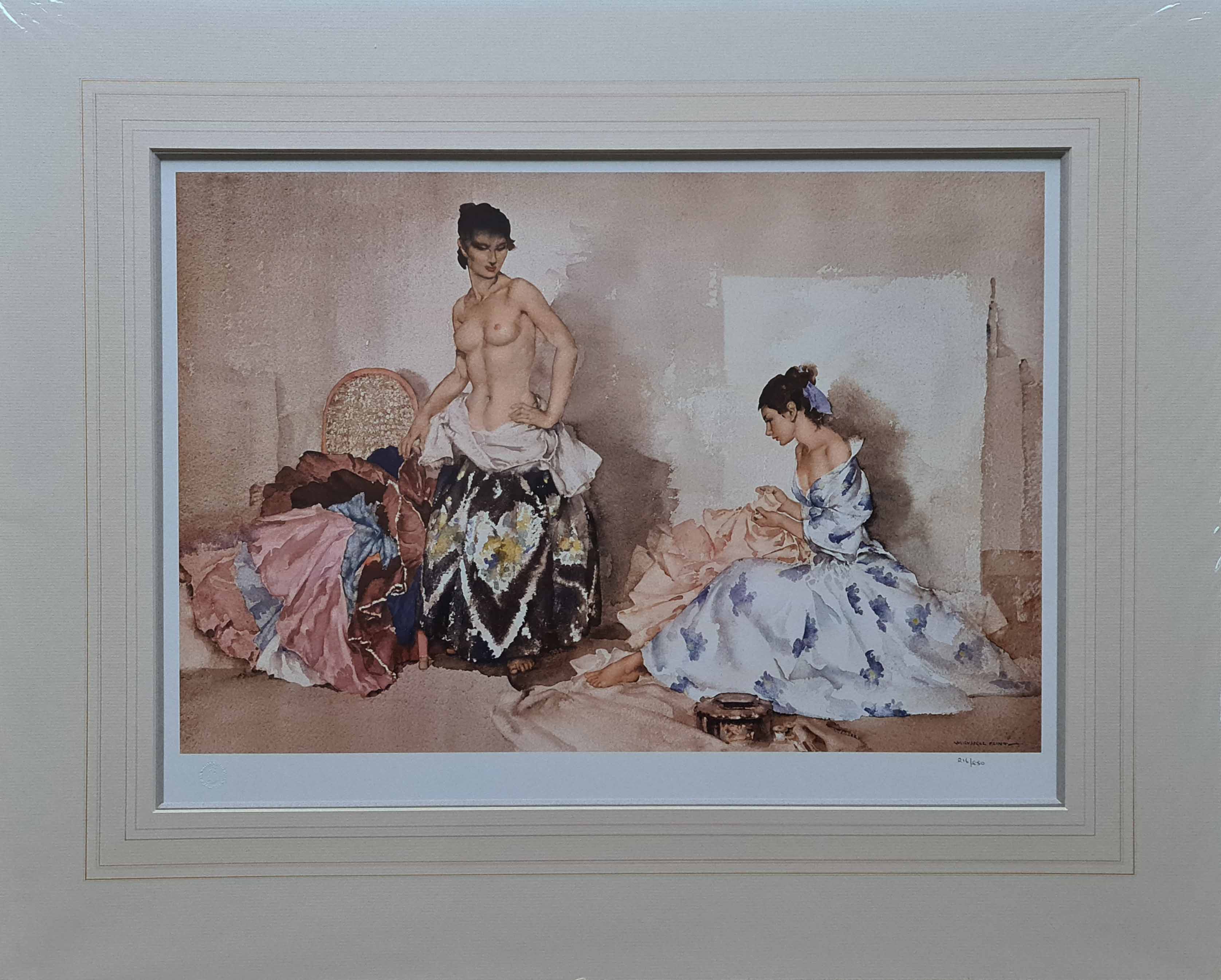 russell flint france, studio accessories