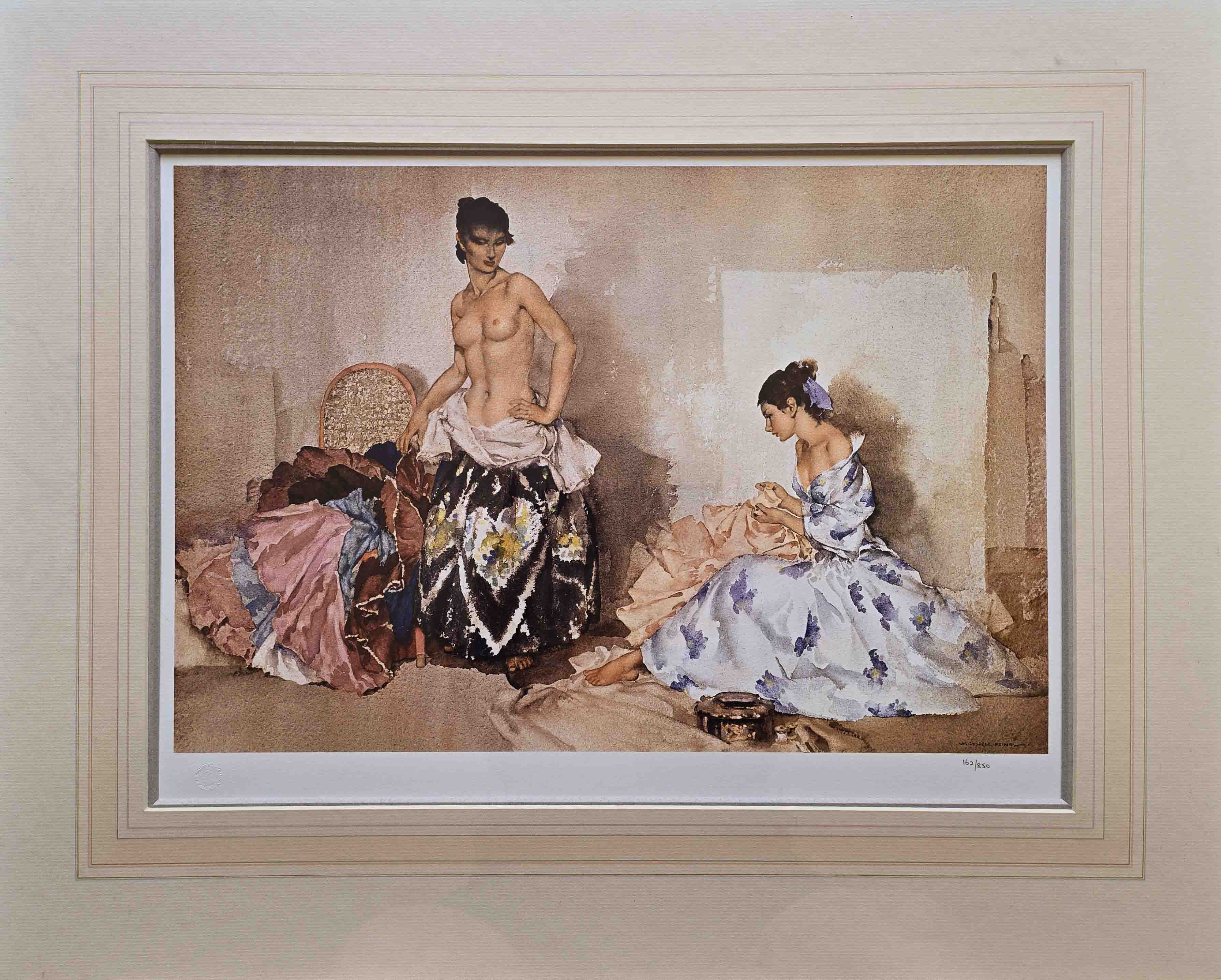 russell flint france, studio accessories