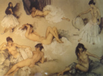 russell flint, variations II, limited edition print