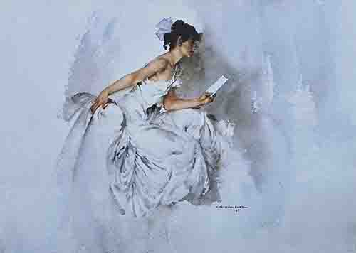 russell flint, Vignette, print russell flint, Vignette