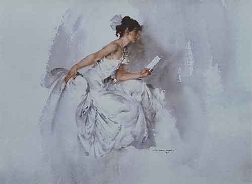 russell flint, Vignette, print russell flint, Vignette